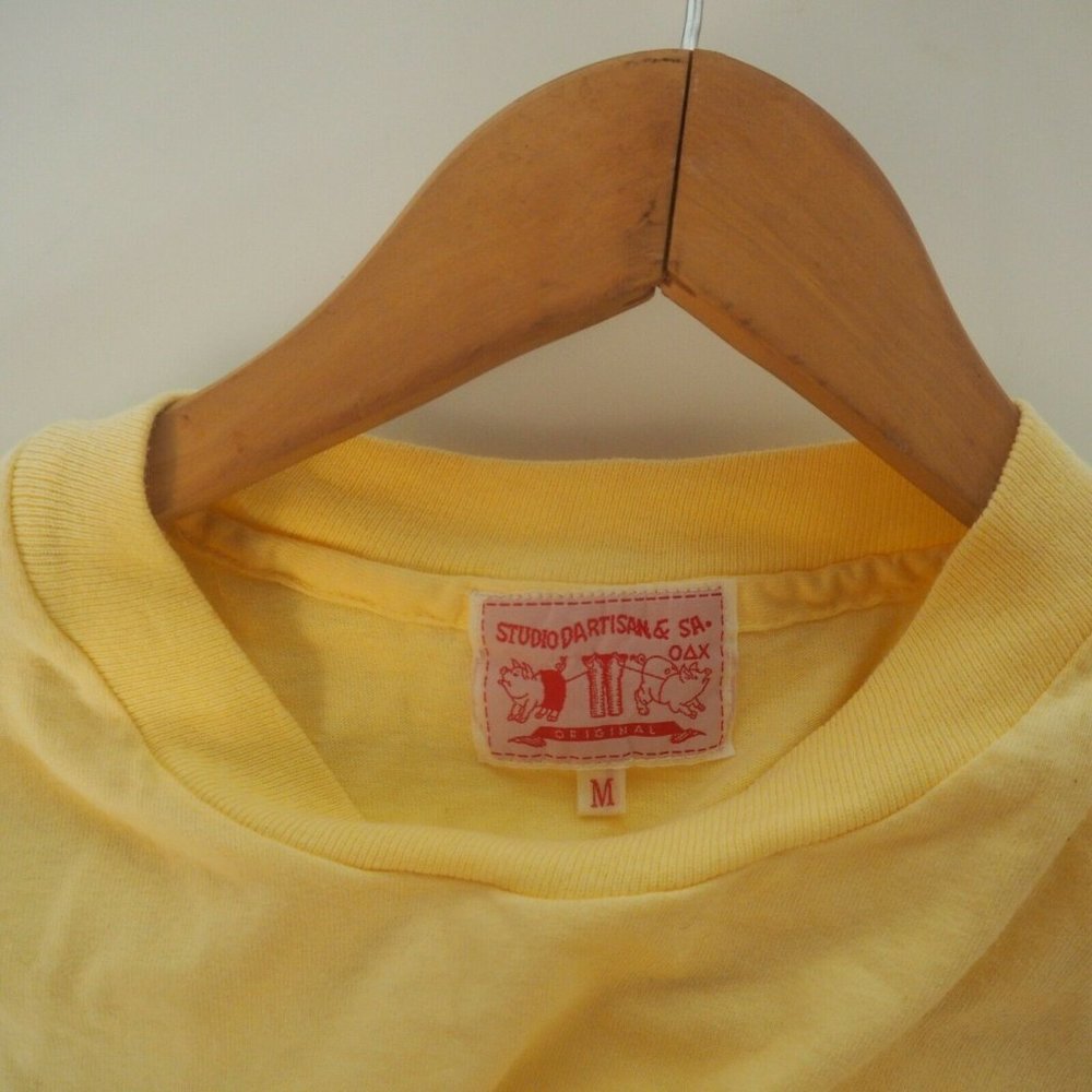 Studio D'Artisan Zipper Pocket Tee Shirt T-Shirt - Picture 2 of 9